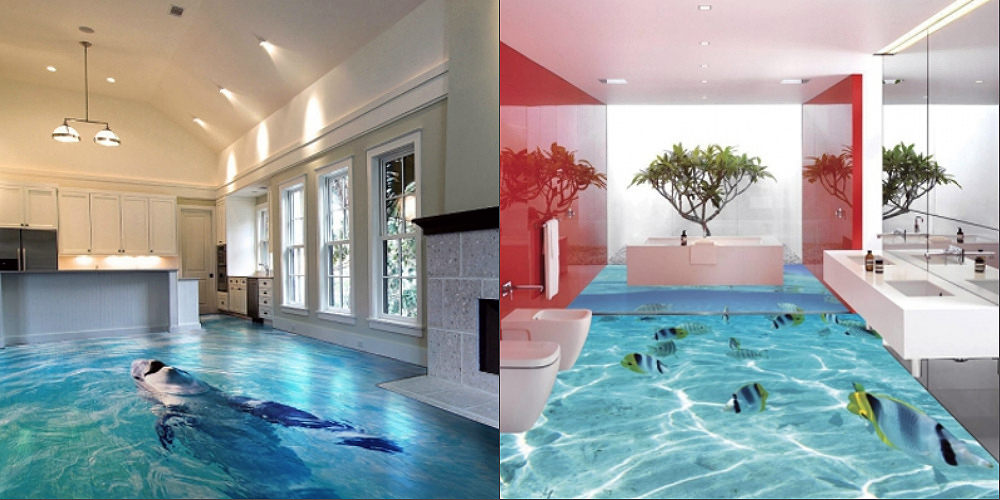 3D Epoxy Floors - океан в вашем доме