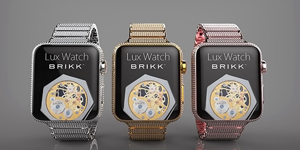 Бриллиантовые Apple Smart Watch от Brikk
