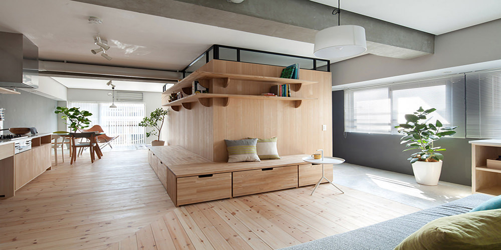 Проект жилого помещения Fujigaoka М от Sinato Inc.