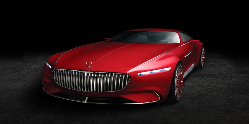 Vision Mercedes-Maybach 6 - новый концепт-кар электромобиль